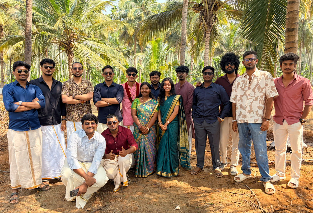 Members of the Rotaract Club of Coimbatore Cosmopolitan